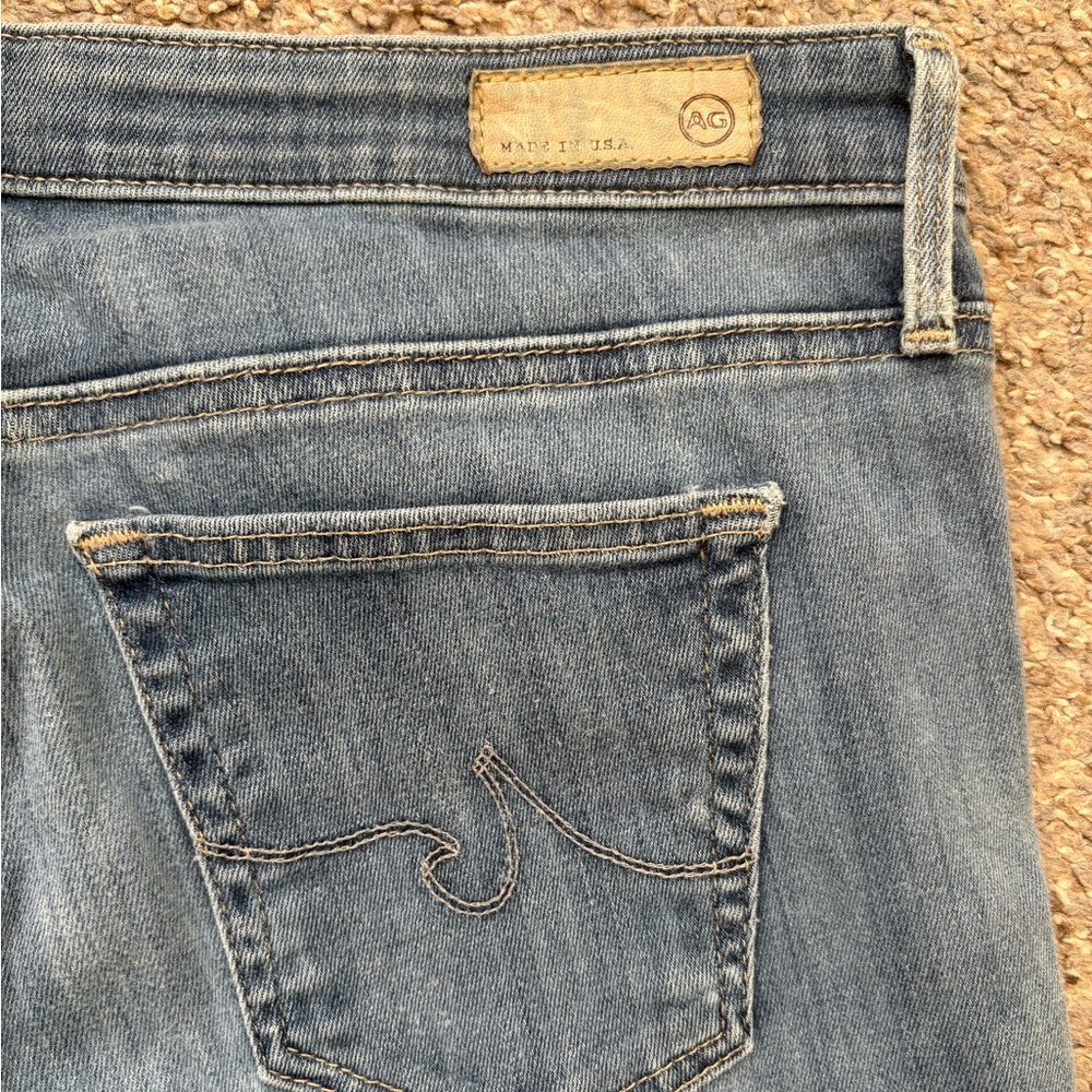 AG Adriano Goldschmied The Stilt Cigarette Leg Skinny Jeans Size 28 - Picture 10 of 11